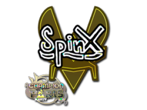 Наклейка|Spinx(блёстки,чемпион)|Париж2023